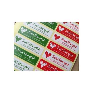 DECAL GIẤY HÌNH CHỮ NHẬT