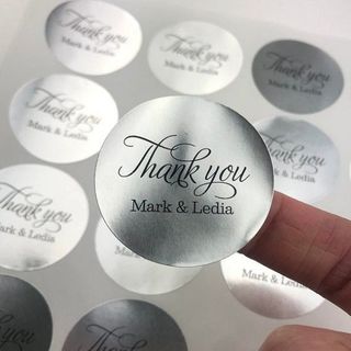 DECAL XI BẠC HÌNH TRÒN