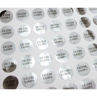 DECAL XI BẠC HÌNH TRÒN