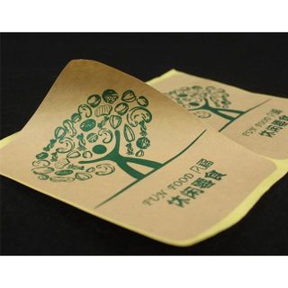 DECAL KRAFT HÌNH CHỮ NHẬT