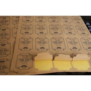 DECAL KRAFT HÌNH CHỮ NHẬT
