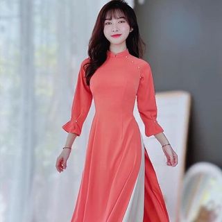 Áo Dài Truyền thống nữ xếp tay điệu đà