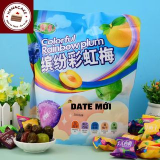 Ô Mai Cầu Vồng Mix 6 Vị Siêu Ngon Chính Hãng Gói 408g Hanacake