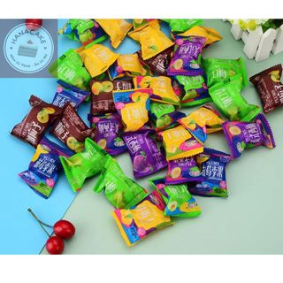 Ô Mai Cầu Vồng Mix 6 Vị Siêu Ngon Chính Hãng Gói 408g Hanacake