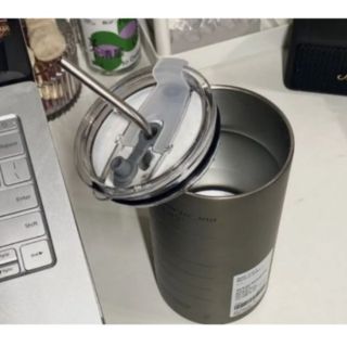 LY GIỮ NHIỆT INOX CAO CẤP 600ML KÈM ỐNG HÚT - AMERICANO