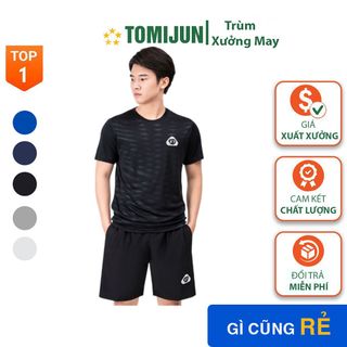 Bộ thể thao nam S7 mặc nhà TOMIJUN quần áo mặc nhà năng động, trẻ trung giá sỉ