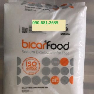 1Kg Baking Soda (NaHCO3), Bột Nở Làm Bánh, Sodium Bicarbonate-Bicar Food_Xuất xứ Ý giá sỉ