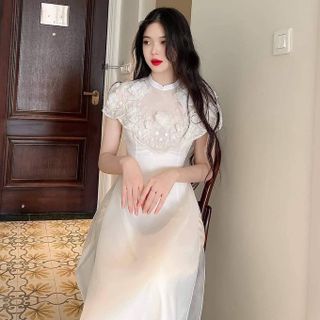 Áo Dài Cách Tân nữ 4 tà hàng thiết kế cực đỉnh AKA 202