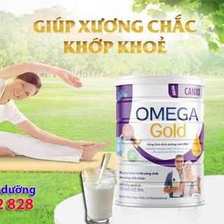 Sữa Omega Gold Canxi 900gr - giành cho người loãng xương