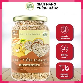 Hạt dinh dưỡng hữu cơ ăn dặm cho bé,Hạt Yến Mạch Ecofood 90g cho trẻ từ 6 tháng tuổi giá sỉ