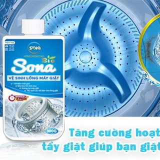 VỆ SINH LỒNG MÁY GIẶT SONA 300G - SONA