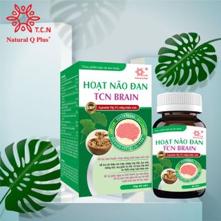 Hỗ trợ hoạt huyết, suy giảm trí nhớ, rối loạn tiền đình- Hoạt Não Đan TCN Brain (60v/h)