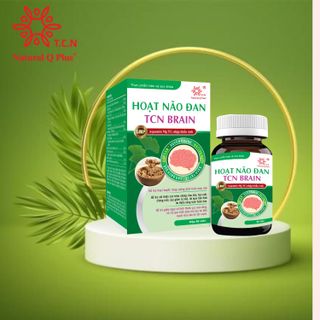 Hỗ trợ hoạt huyết, suy giảm trí nhớ, rối loạn tiền đình- Hoạt Não Đan TCN Brain (60v/h)