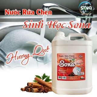Nước Rửa Chén Hương Quế 10 Kg | Sản Phẩm SInh học chiết xuất 100% từ thiên nhiên - Can Lớn Tiện Lợi và Tiết Kiệm Hơn