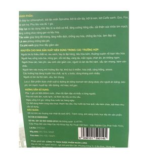 Cần tây diệp lục 3X Slim mật ong collagen giảm cân, đẹp da, dáng đẹp, thải độc – Hộp 30 gói