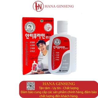 Dầu nóng Hàn Quốc Antiphlamine chai 100ml - thùng 50 chai