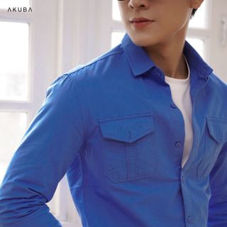 ÁO SƠ MI TAY DÀI AKUBA 02B0652