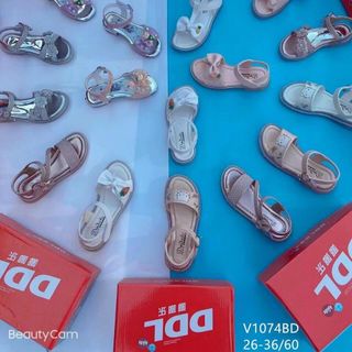Sandal trẻ em chất da mềm êm chân V1074