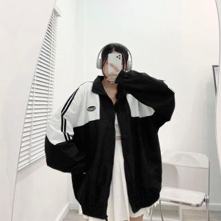 Áo Khoác Dù Whatever Logo Thêu Vải Gió 2 Lớp Unisex Form Rộng Nam Nữ giá sỉ