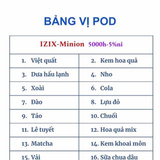 Sỉ Pod

𝐈𝐙𝐈𝐗-𝐌𝐢𝐧𝐢𝐨𝐧 : 5000h - 𝟻%𝚗𝚒