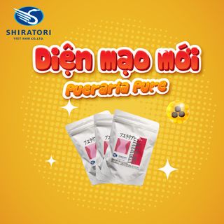 Viên uống nội tiết tố nữ_Pueraria Pure_Shiratori