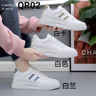 Giày thể thao nữ chất da mềm êm chân V1069