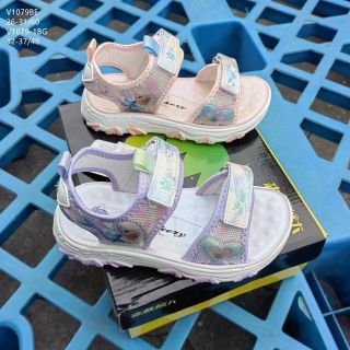 Sandal trẻ em 2 quai ngang họa tiết elsa đẹp