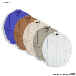 ÁO SƠ MI TAY DÀI AKUBA 02B0652