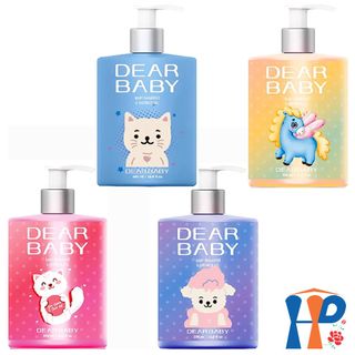 Dầu Tắm Gội Trẻ Em Dear Baby Children Nourishing Shampoo & Shower Gel 500ml (thơm tho, sạch mịn) Hani Peni giá sỉ