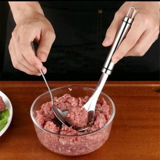 THÌA INOX NẶN THỊT VIÊN