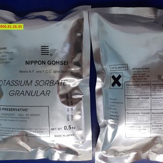 Potassium Sorbate Nhật (1KG)_Chất bảo quản dùng trong thực phẩm giá rẻ