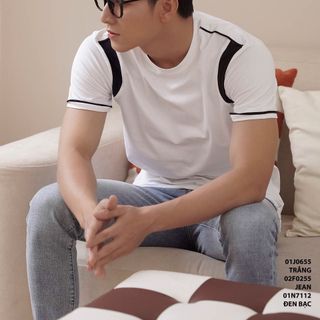 ÁO THUN TAY NGẮN 01J0655