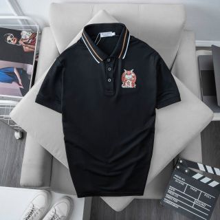 Phôi áo polo nam nữ in pet chất tốt, áo polo nam in họa tiết mèo thần tài - Hà Đinh