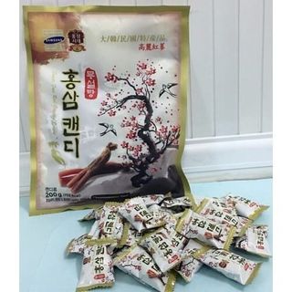 Kẹo sâm Hàn Quốc không đường cành đào 200g