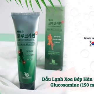 DẦU XOA BÓP, DẦU LẠNH GLUCOSAMINE HÀN QUỐC (TUÝP 150ML)