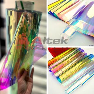 MÀNG NHỰA PVC DẺO MÀU HOLOGRAM, GIÁ TỐT