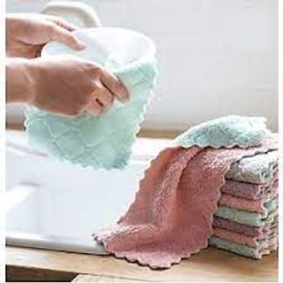 set 10 khăn lau nhà bếp đa năng siêu thấm nước