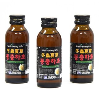 Nước Uống Đông Trùng Hạ Thảo Hàn Hộp 10 chai x 100ml