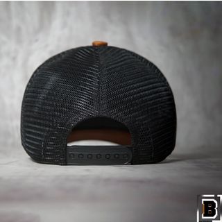 Nón Lưỡi Trai Lowey Da Lộn Phối Lưới