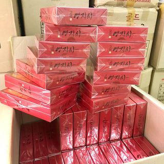 Trà hồng sâm hòa tan Jeongwon hộp 100 gói