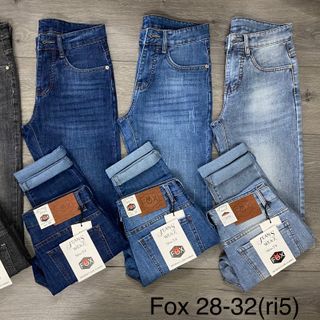 Quần jean dài chất co giãn, vải mềm mịn, regular fit cao cấp mẫu mới 2023
