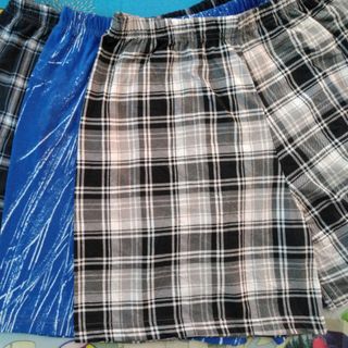 Quần đùi nam kẻ caro, Quần ngủ nam, chất cotton, đủ Size