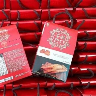 Kẹo Sâm SOBAEK Red Ginseng Candy Quai xách - 200g