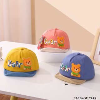 Mũ vành mềm trẻ em/ Mũ vành mềm cho bé S3-18m M139.43
