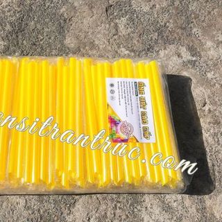 500gram Ống Hút Trà Sữa Phi 12 Nhiều màu
