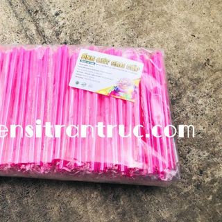 500gram Ống Hút Trà Sữa Phi 12 Nhiều màu