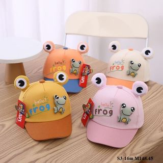 Mũ lưỡi trai cho bé hình ếch dễ thương S3-16m M148.45