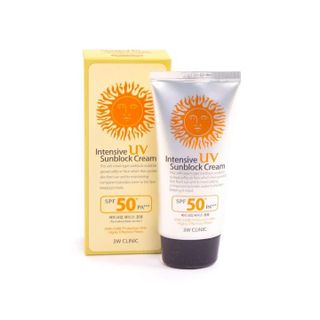Kem chống nắng Intensive Uv Sun   block Cream 3W Clinic      SPF 50++ giá sỉ