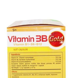 Viên uống Vitamin 3B giảm đau nhức, tê bì chân tay hộp - 100 viên