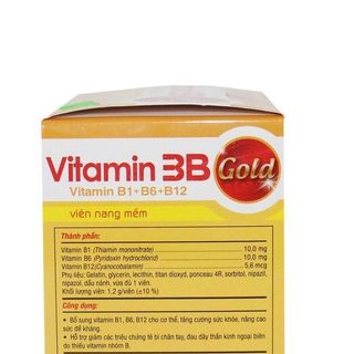 Viên uống Vitamin 3B giảm đau nhức, tê bì chân tay hộp - 100 viên